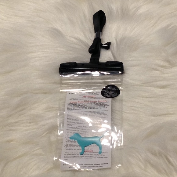 PINK Victoria's Secret Accessories - NEW PINK waterproof phone Pouch